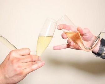 Оригинальные бокалы для шампанского